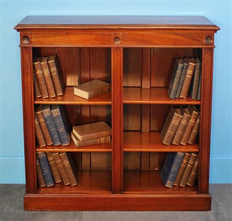 Small Mahogany Open Bookcase Antiques Atlas