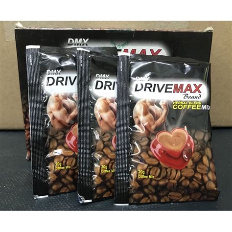 Drivemax Brand Herbal Blend Coffee Mix 20g Shopee Malaysia