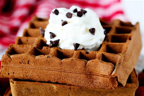 Chocolate Waffles Quick And Easy Recipe The Anthony Kitchen