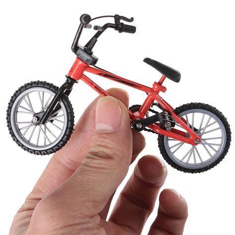 Multicolor Creative Simulation Alloy Bicycle Model Finger Toy Mini