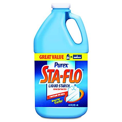 Sta Flo 13101 Concentrated Liquid Starch 64 Oz Bottle Case Of 6