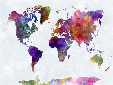World Map 8k Ultra Hd Wallpaper