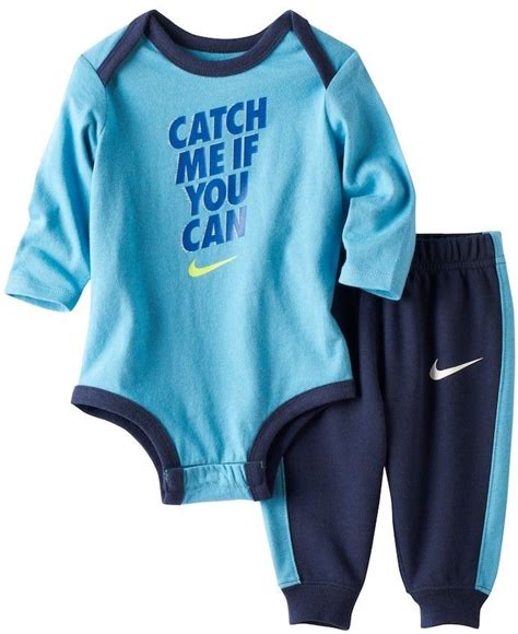 Baby Boy Nike Catch Me If You Can Bodysuit And Pants Set Baby Boy