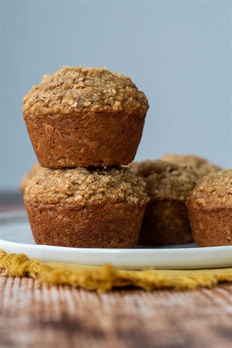 Easy Applesauce Muffins Recipe Healthy Applesauce Oatmeal Muffins