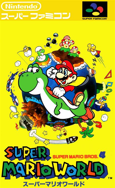 Super Mario World - Super Famicom - NTSC-J | Super mario bros games, Super mario world, Super mario