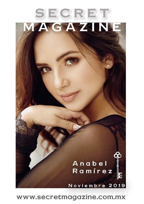 Anabel Ramírez Noviembre 2019 Secret Magazine