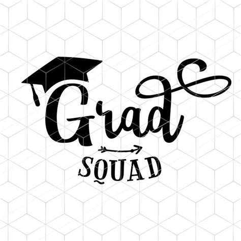 Graduation Squad Svg Class Of 2019 Svg Graduation Cap Svg Etsy