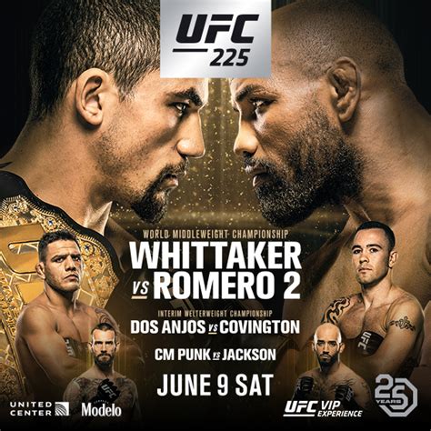 UFC Whittaker Vs Romero Fightitude