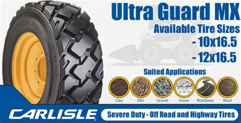 Carlisle Ultra Guard Mx Skid Steer Tires And Wheels