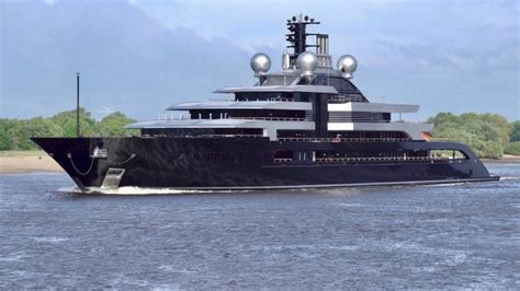 Watch 135m Lurssen Yacht Project Thunder Comes Back From Sea Trials
