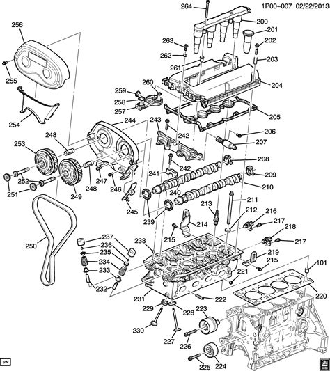 2011 Chevy Cruze Engine Parts Diagram