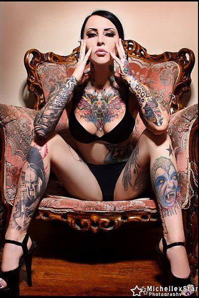 Is She Winking X Post From Hot Hot Chicks With Tattoos Pictures