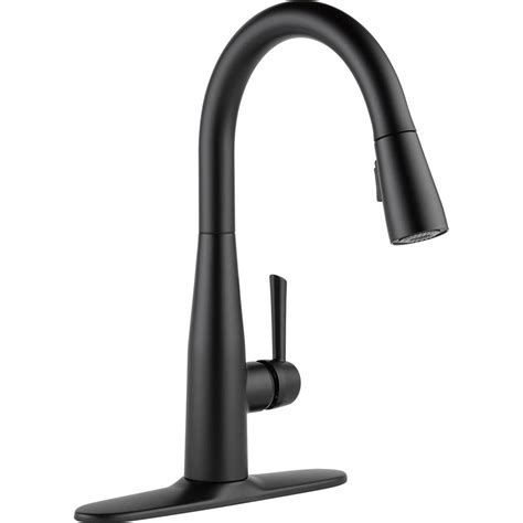 This best image selections about black kitchen faucet with sprayer is available to save. Delta Essa Single-Handle Pull-Down Sprayer Kitchen Faucet ...