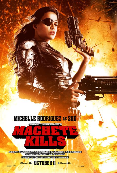 Machete Kills His Co Stars In New Official Posters And Stills
