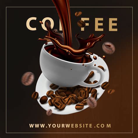Coffee Shop Banner Social Media Ads Design On Behance