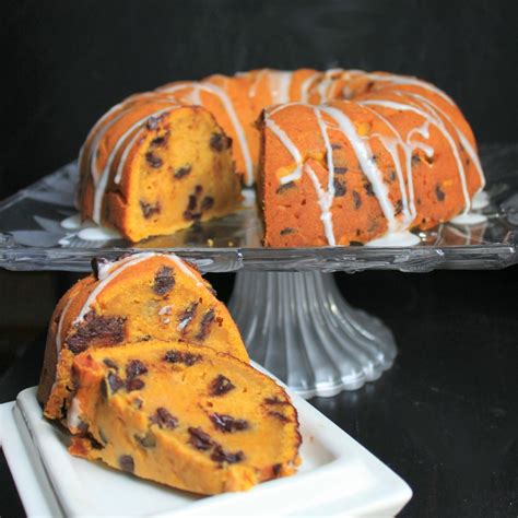 Lifes Too Short To Skip Dessert Pumpkin Chocolate Chip Bundt Cake