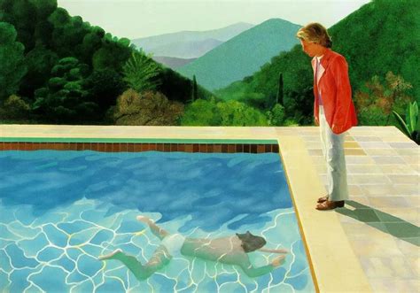 David Hockney Portrait Of An Artist Pool With Two Figures 1971