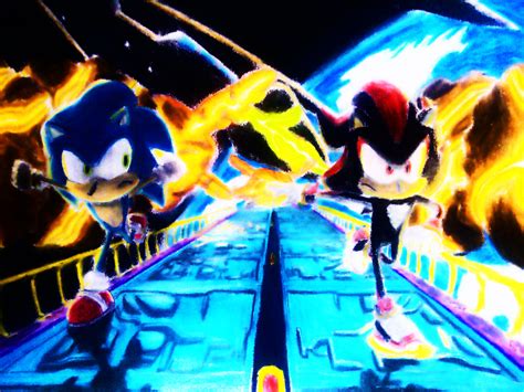 Sonic Vs Shadow Sa2 Recreation By Epic Fudge On Deviantart