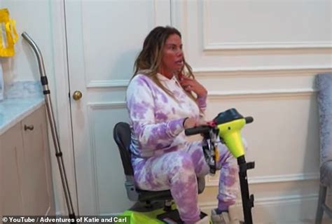 Katie Price Screams As A Rat Jumps Out Of Her Mobility Scooter And