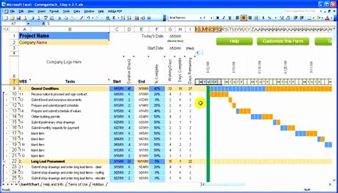 6 Free Project Management Excel Templates Download Excel