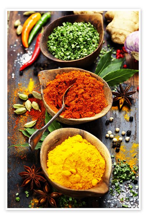 Spices And Herbs Print By Editors Choice Posterlounge