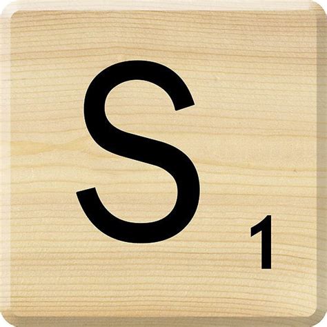 Scrabble Letter S Scrabble Letters Lettering Scrabble Letter Crafts