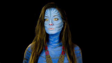 Avatar Face Paint Tutorial Youtube