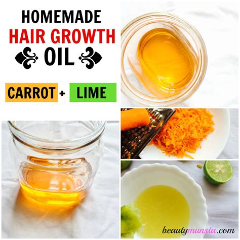 In theory, olive oil should work for hair growth the same way for any hair color and texture. Carrot & Lime Homemade Hair Oil Recipe for Hair Growth ...