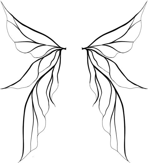 Fairy Wing Tattoos Wings Drawing Fairy Wings Drawing