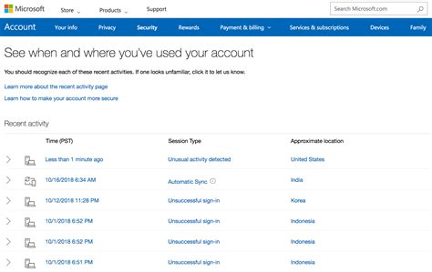 Microsoft Account Product Keys Linjas