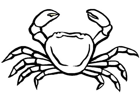Coloriages Crabe Animaux Dessins à Colorier Coloriages à Imprimer