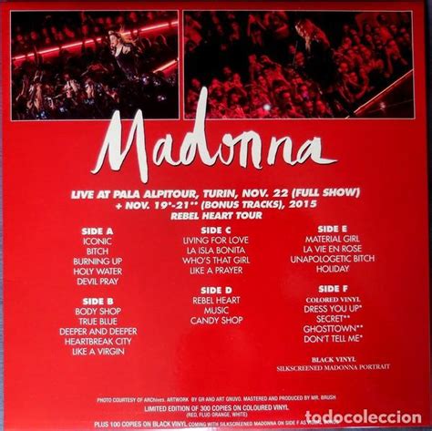 Madonna Italians Do It Better 3 Lp Comprar Discos LP Vinilos De