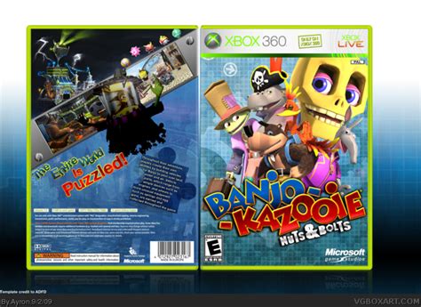 Banjo Kazooie Nuts And Bolts Xbox 360 Box Art Cover By Ayron