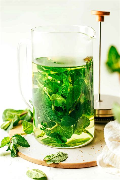 Fresh Mint Tea Hot Or Iced Gimme Some Oven