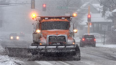 First Snowstorm Closes Schools Downs Power Lines