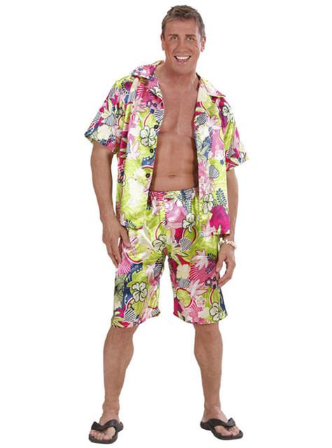 Hawaiian Costume For Men Express Delivery Funidelia