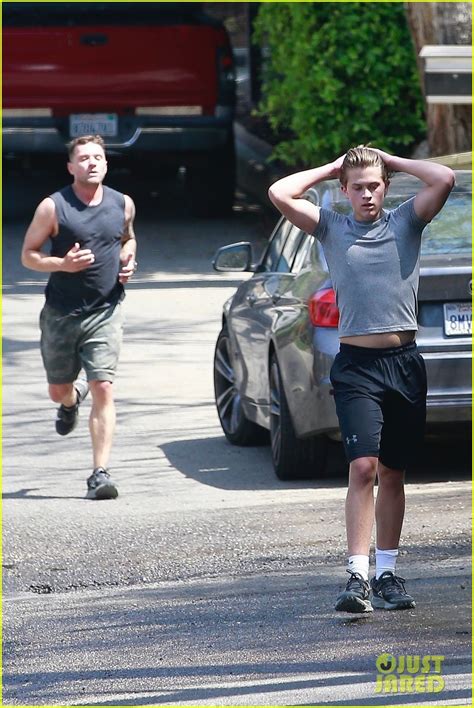 Ryan Phillippe Spotted Working Out With His Son Deacon Who Is A Budding Music Star Photo