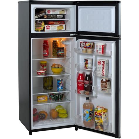 Avanti 74 Cu Ft Apartment Size Refrigerator Freezer Platinum