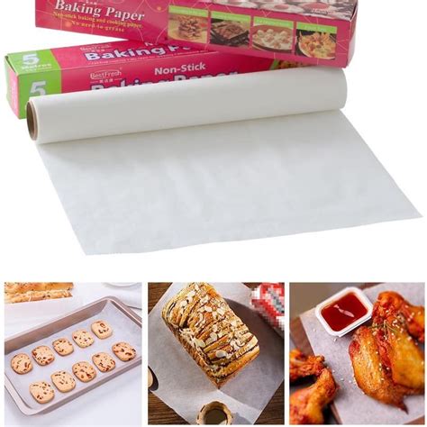 High Temperature Double Sided Silicone Baking Paper Greaseproof Paper