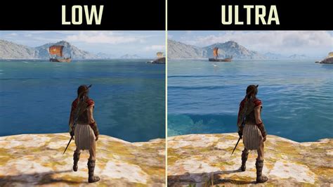 Assassin S Creed Odyssey Graphics Comparison Ultra Vs High Vs Low Pc