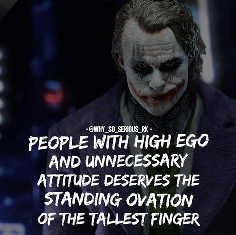 Joker is the most famous movie character ever. Comment YES if you agree with this post. For more Motivational and Realistic Joker Quotes Follow ...
