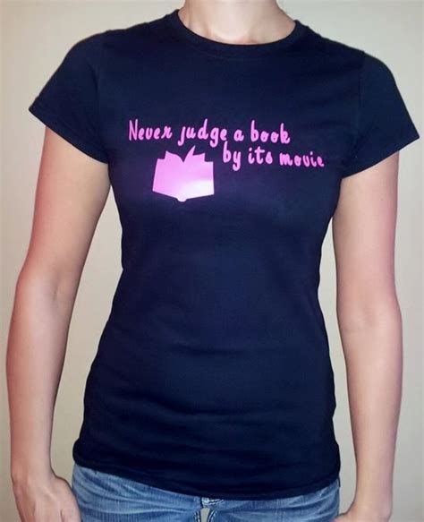 Never Judge A Book By Its Movie Shirt Book T Shirt Women Or Etsy