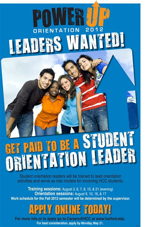Orientation Leaders Student Orientation Student Ambassador