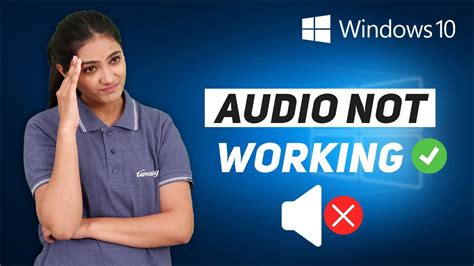How To Fix No Sound And Audio Issues On Windows 10 Youtube