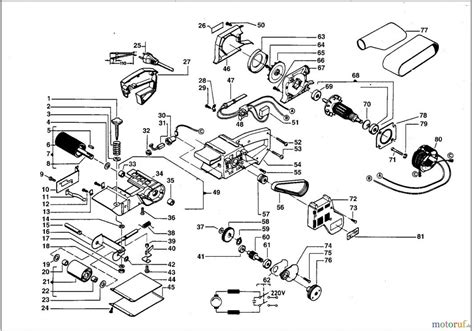 Need a manual for your aeg hbse 100 belt sander? AEG Powertools Bandschleifer HBS 100 Spareparts 4931278724 ...