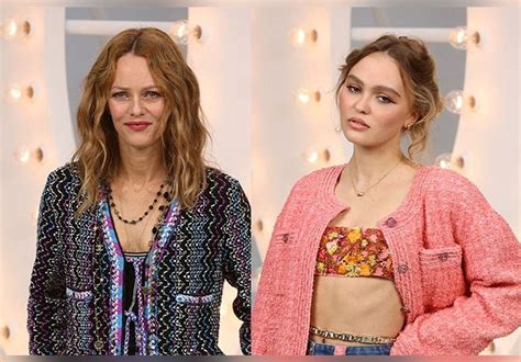 Celebs Vanessa Paradis Sa Fille Lily Rose Depp Lui Adresse Un My Xxx Hot Girl