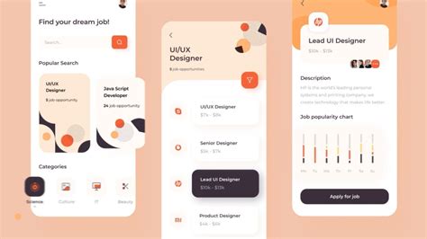 Best Example Ui Ux Design For Mobile App Ui Ux Animation Design Youtube