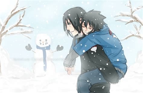 Itachi And Sasuke By Immature Child02 On Deviantart