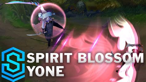 Spirit Blossom Yone Skin Spotlight League Of Legends Youtube