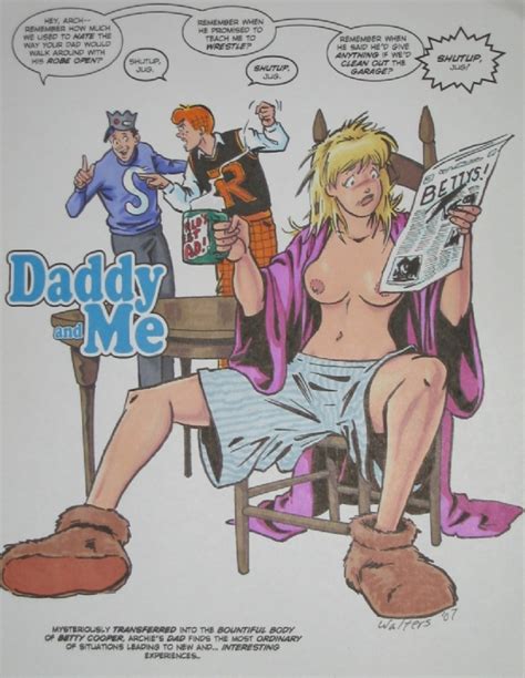 Rule Girls Adam Walters Archie Andrews Archie Comics Betty Cooper Breasts Father And Son